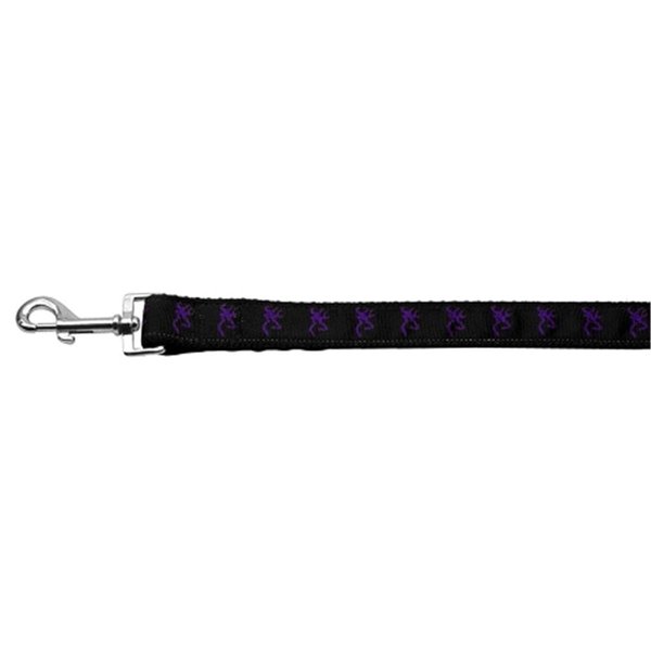 Mirage Pet Products 0.62 in. Wide 6 ft. Long Purple Deer Nylon Dog Leash 125-053 5806